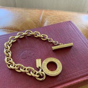 Coach Gold Link Bracelet